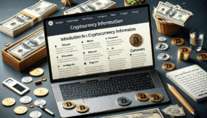 This page is about the Cryptocurrency Information Bureau. It aims to convey various information about cryptocurrencies in an easy-to-understand manner. The content includes cryptocurrency market information, converters, related news, etc. It also provides introductions to individual currencies such as Bitcoin and Ethereum, and explanations of trending currencies such as Dogecoin.