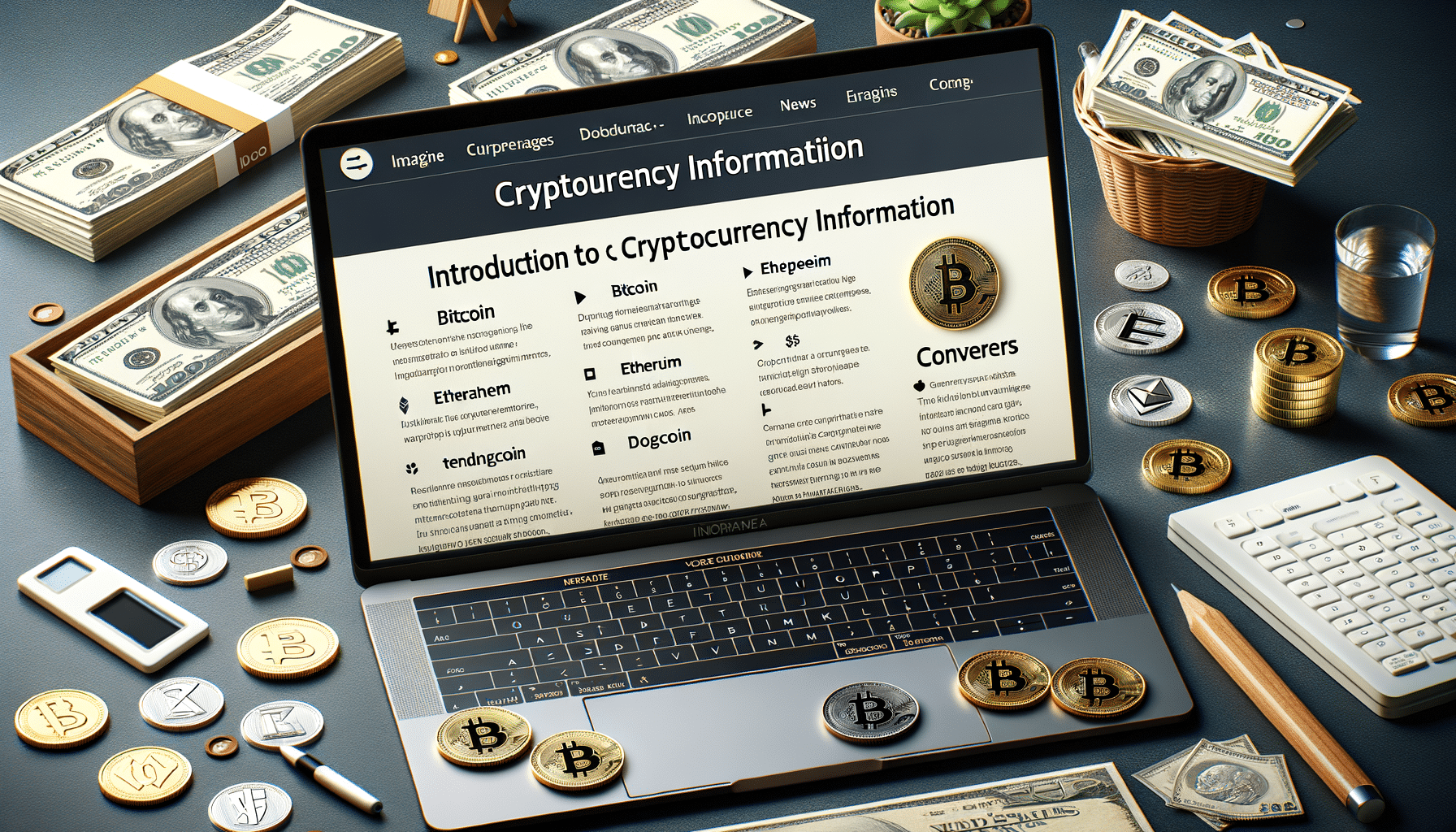 이 페이지는 가상 통화 정보국에 대해. cryptocurrency에 대한 다양한 정보를 알기 쉽게 전달할 것입니다. 콘텐츠로는 가상 통화 시장 정보, 컨버터, 관련 뉴스 등이 있습니다. 또, 비트코인이나 이더리움 등의 개별 통화의 소개나, 도지 코인 등의 화제가 되고 있는 통화의 해설도 게재하고 있습니다.