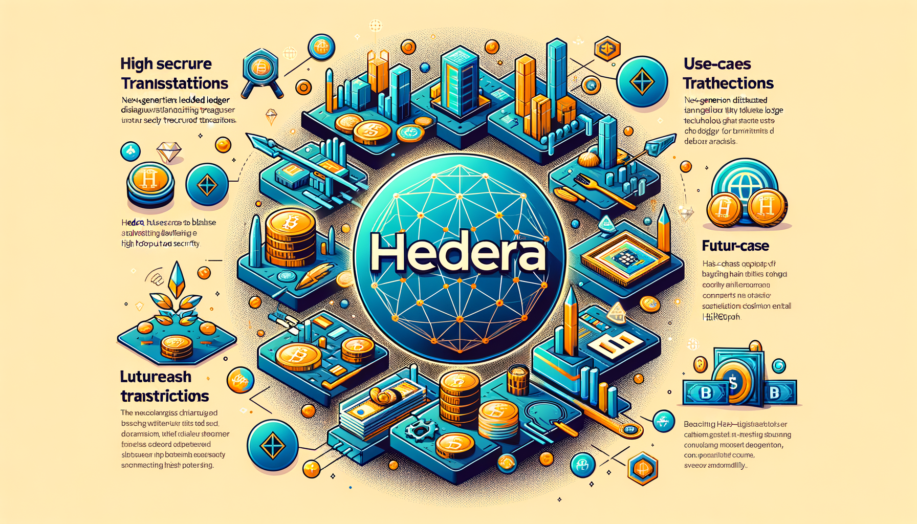 Hedera (HBAR) は、高速かつ安全な取引を実現する次世代分散型台帳技術です。ハッシュグラフを採用し、高いスループットとセキュリティを両立。本記事では、Hedera の特徴、ユースケース、将来性、購入方法などを詳しく解説します。