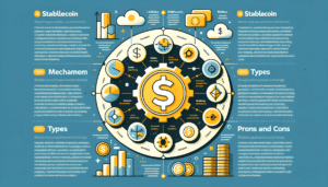 We will provide an easy-to-understand explanation of stablecoins, a type of cryptocurrency, including their mechanism, types, advantages and disadvantages.