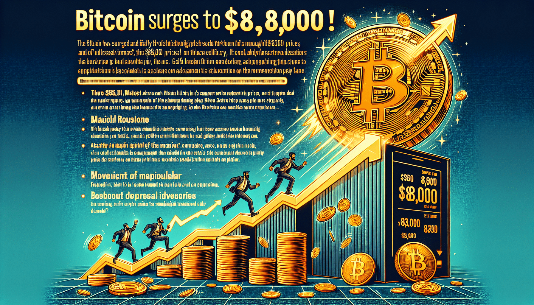 ビットコイン高騰！88000ドル突破 | 金価格上昇の影響