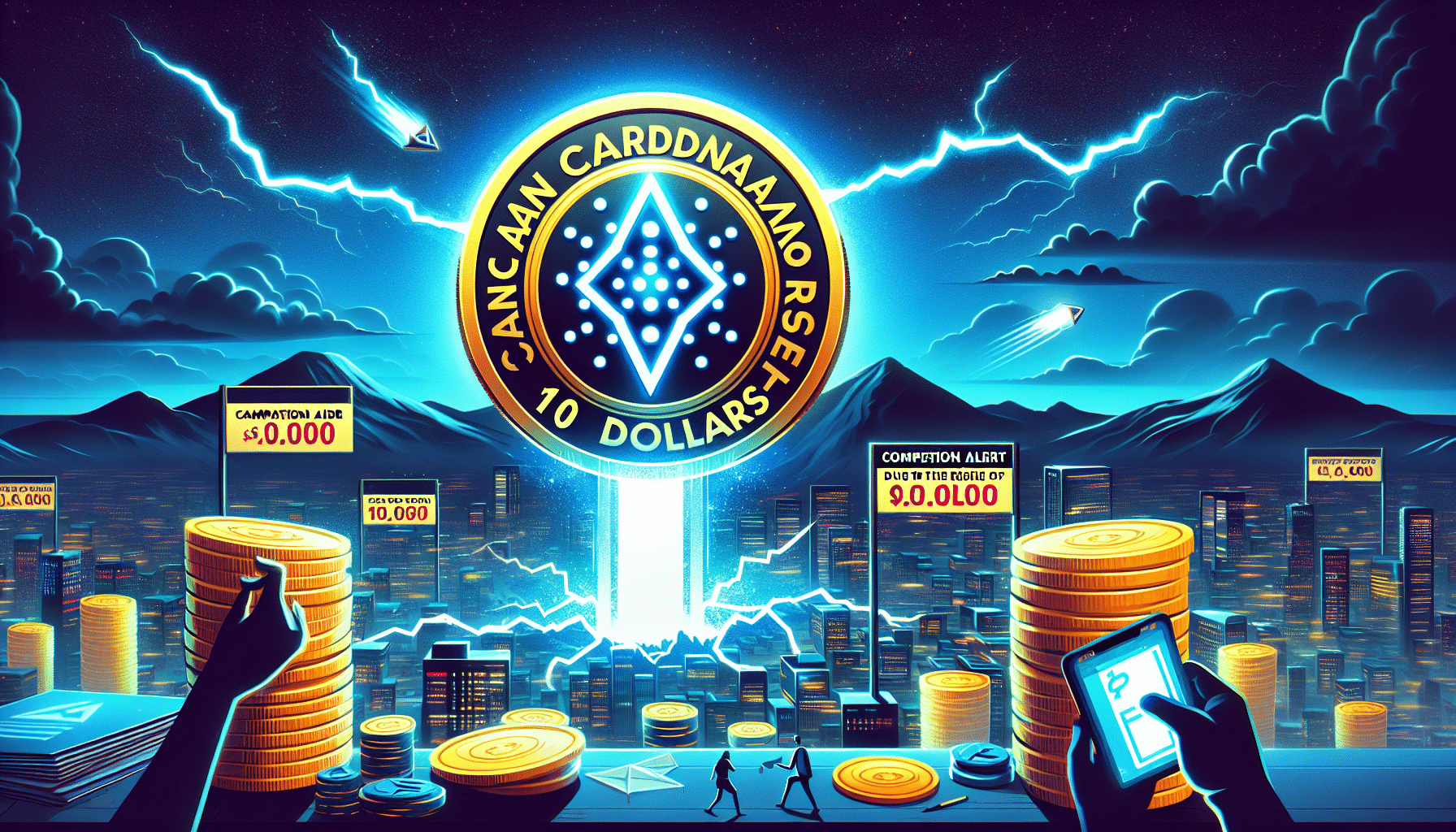 Cardano(ADA)10ドル到達は可能？ライバル台頭で注目