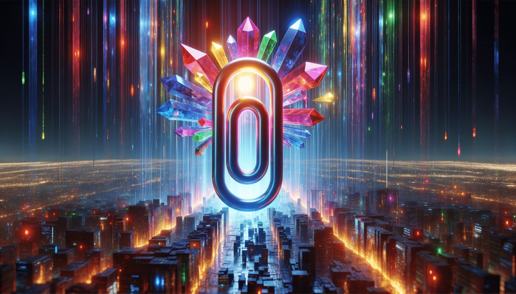 Eye-catching visual of Clippy, LLMs, AI models
 and  AI technology vibes