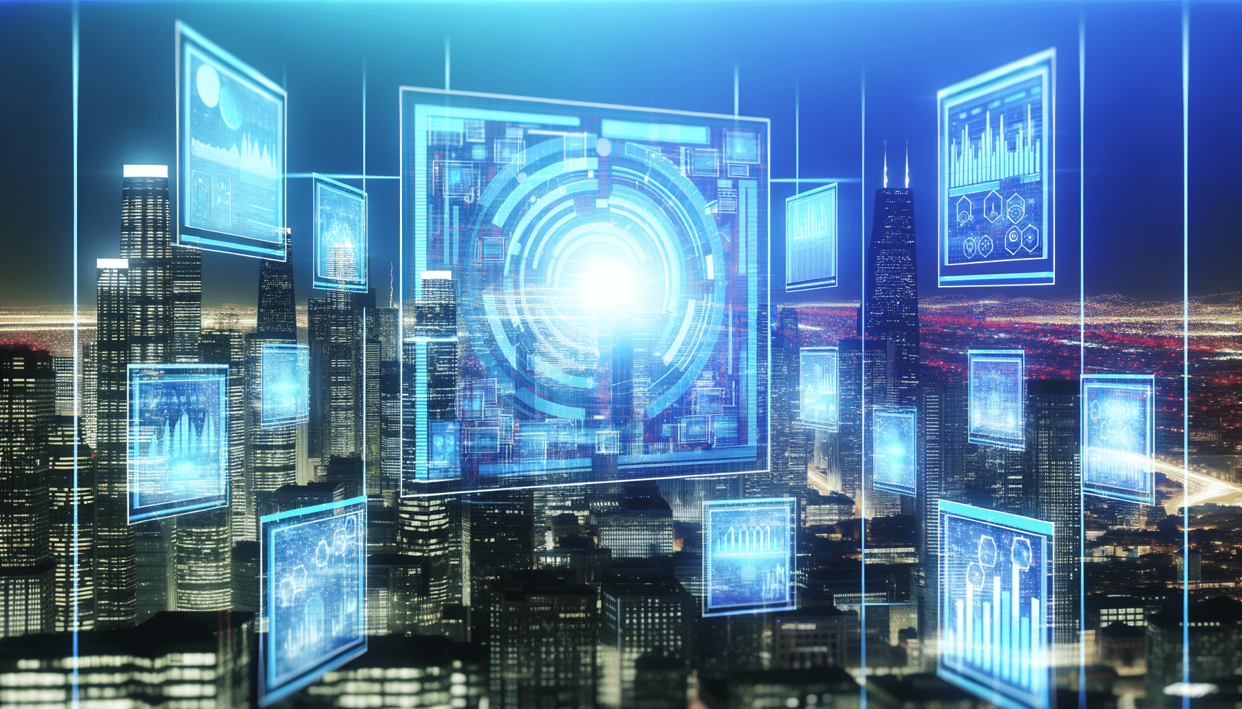 Future potential of Google I/O, Gemini, Android 16
 represented visually