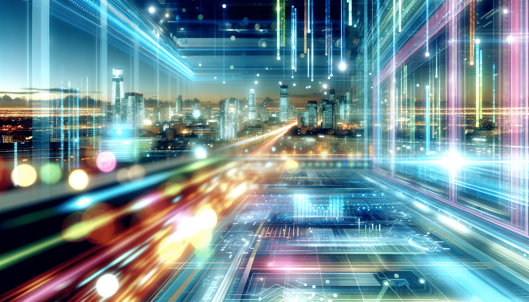 Future potential of Salesforce, AI, data
 represented visually