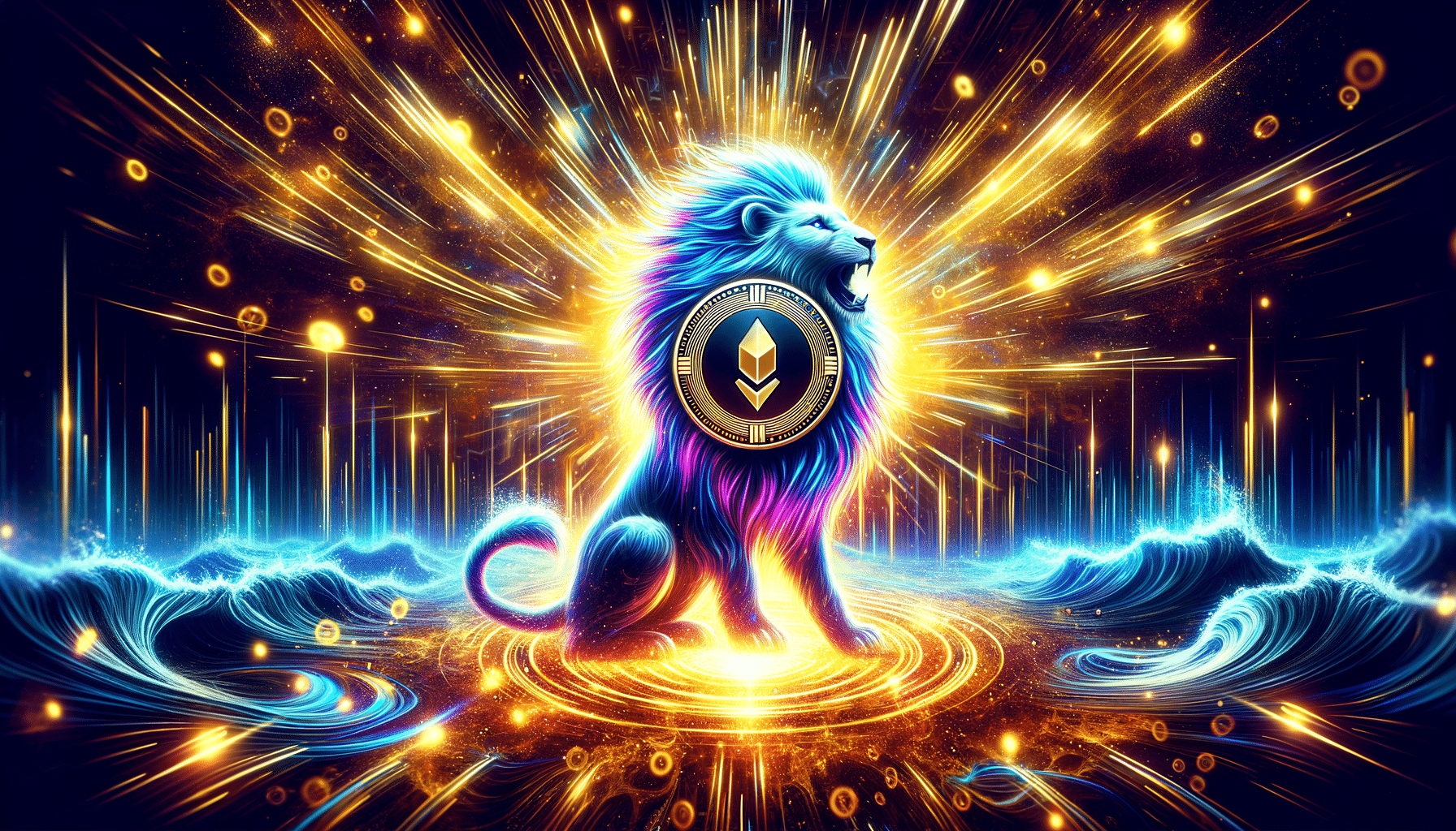 Eye-catching visual of LEO Token LEO and cryptocurrency vibes