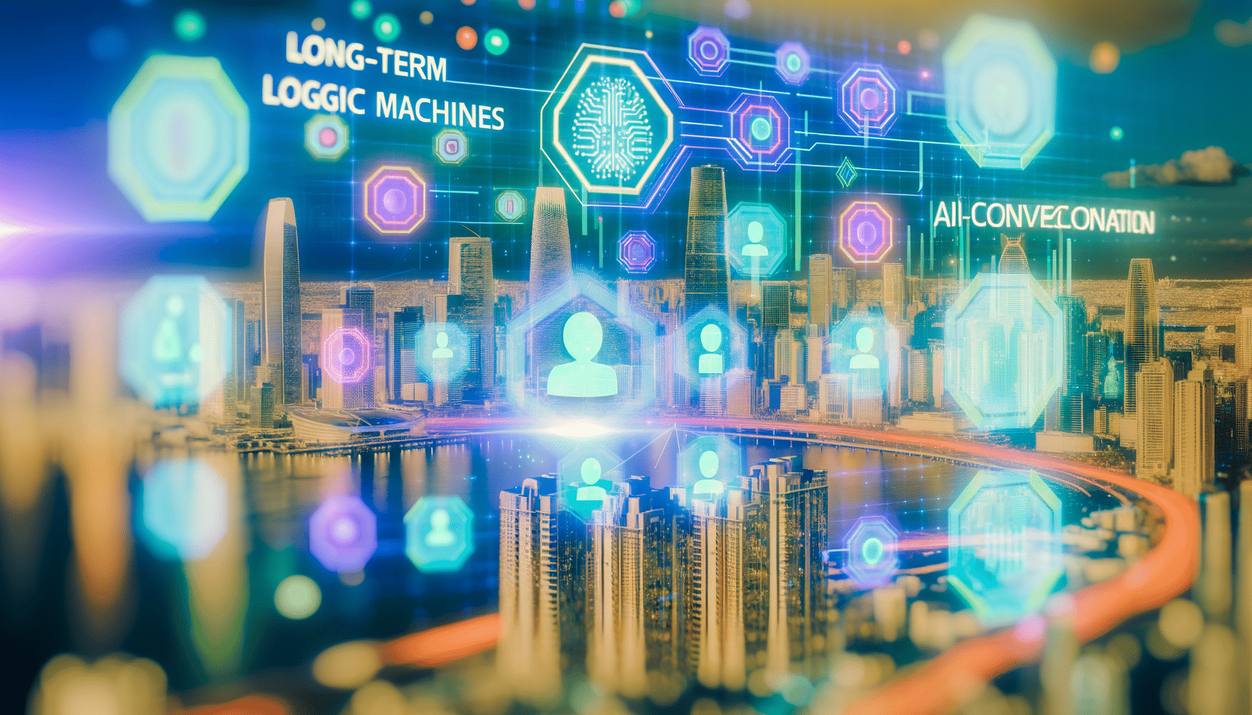 Future potential of LLMs, AI coding, ChatGPT
 represented visually