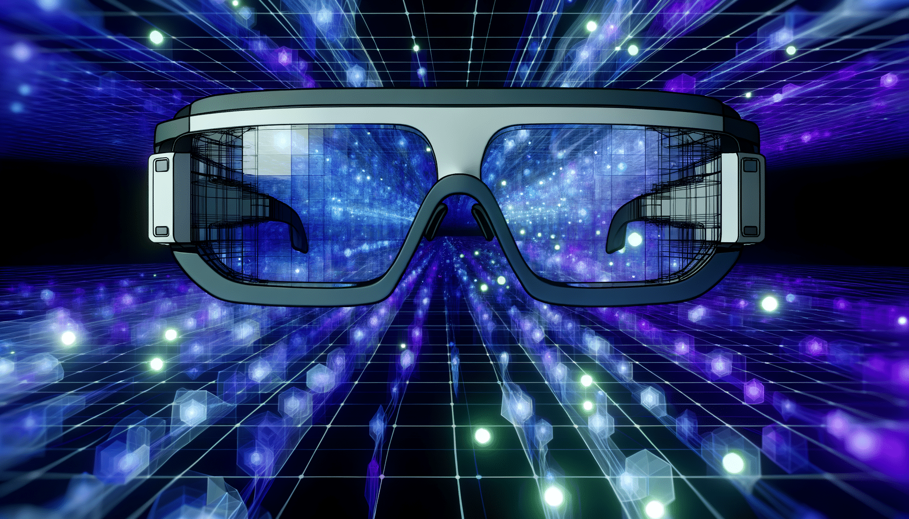augmented reality, smart glasses, Alexa Fund
 Metaverse illustration