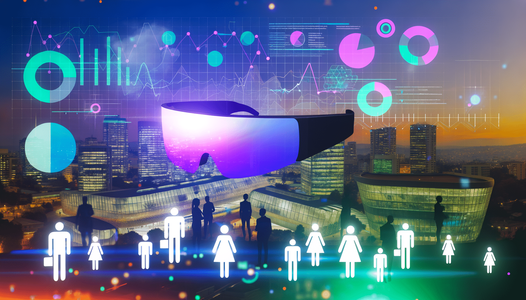 Future potential of augmented reality, smart glasses, Alexa Fund
 represented visually