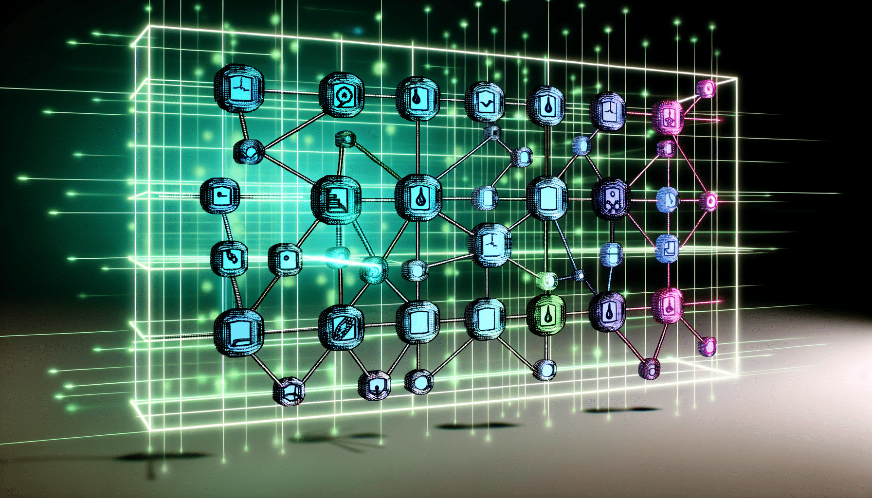 Node.js 24, JavaScript runtime, WebAssembly
 AI technology illustration