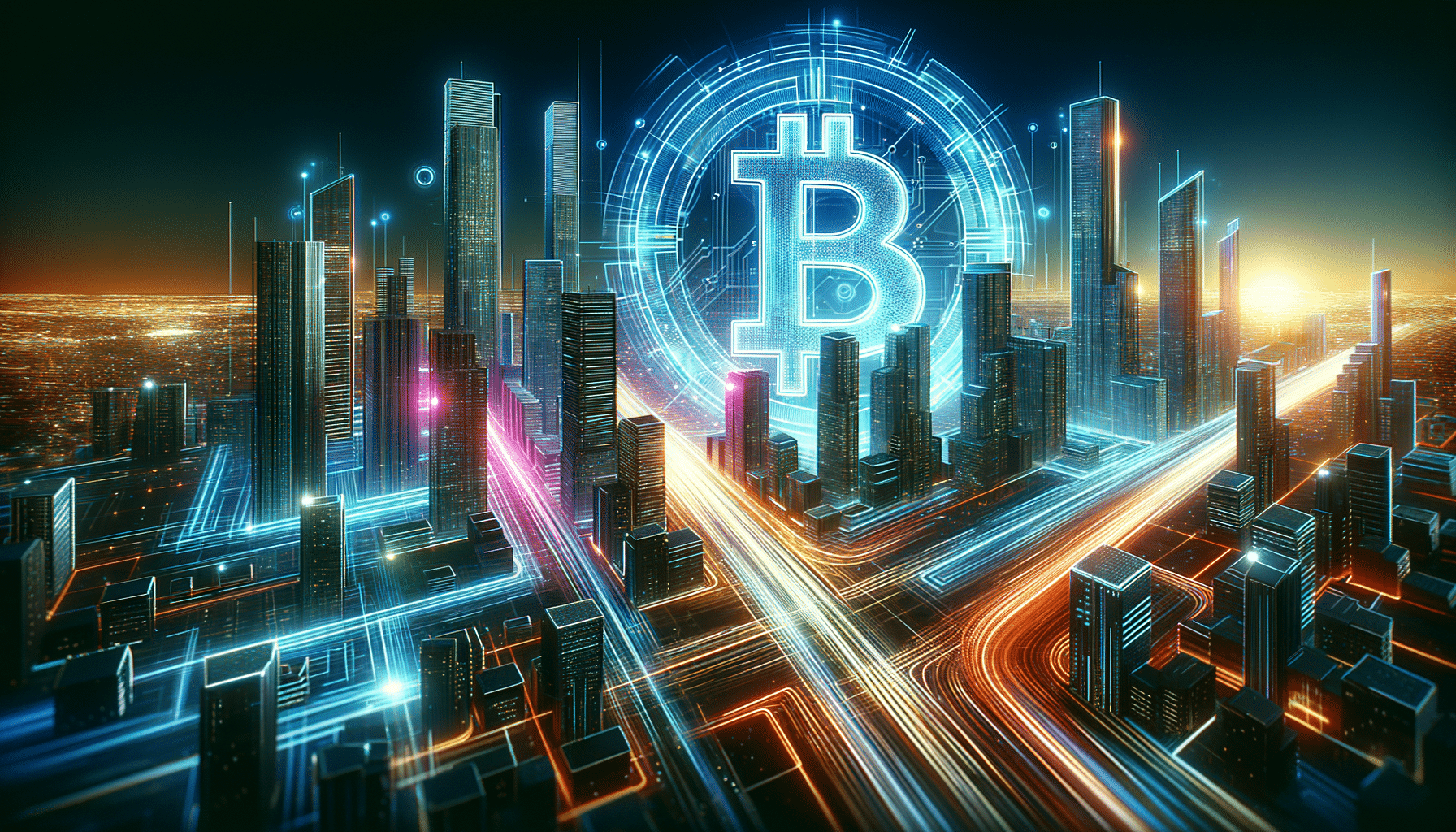 Eye-catching visual of USDC  and cryptocurrency vibes