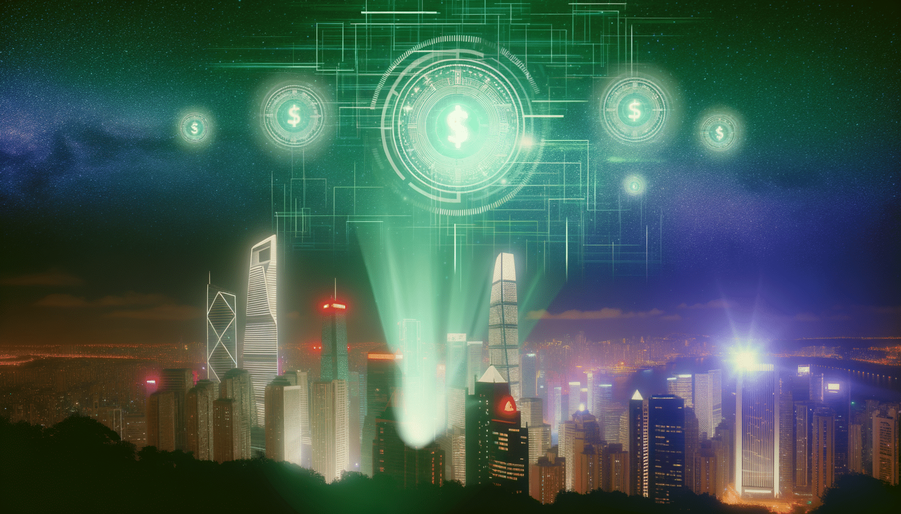 Future potential of USDC  represented visually