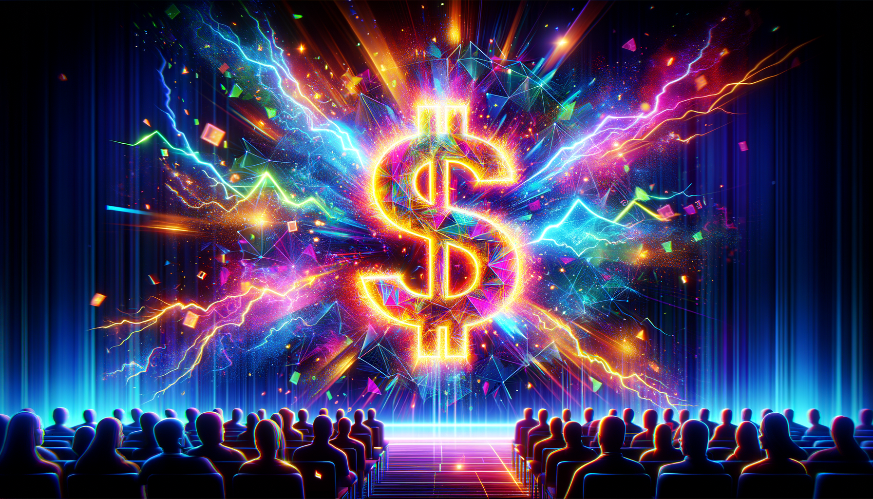 Eye-catching visual of USDS  and cryptocurrency vibes
