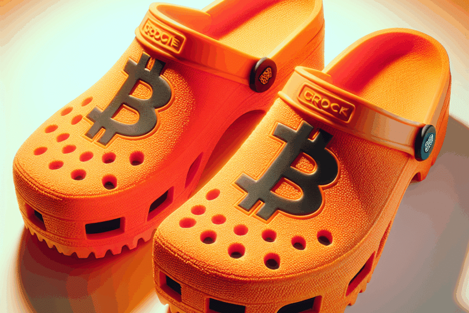 ビットコイン愛が止まらない！限定版 Bitcoin Crocs V3 登場！