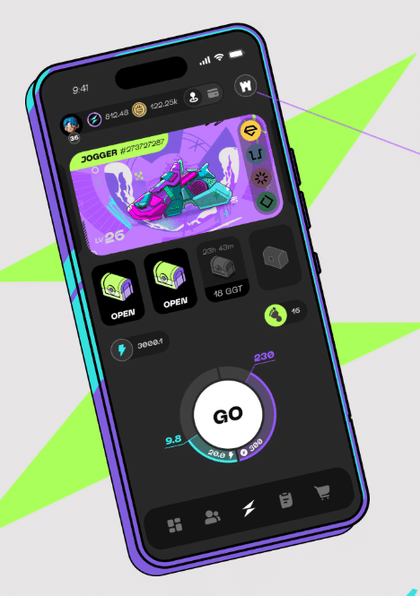 STEPN GOは、単に歩いて稼ぐだけでなく、ユーザー同士の交流やコレクションといった楽しみ方も提供する
