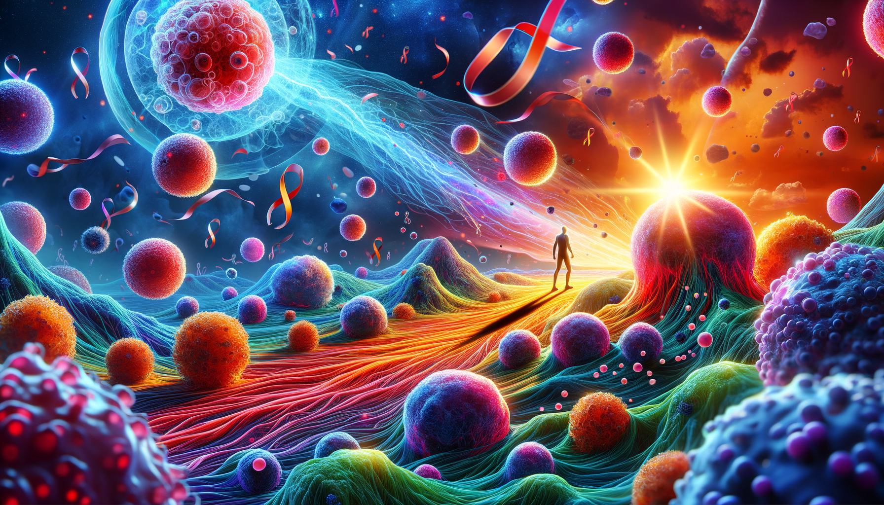Eye-catching visual of CAR T-cell therapy, DLBCL, diffuse large B-cell lymphoma
 and  lifestyle vibes