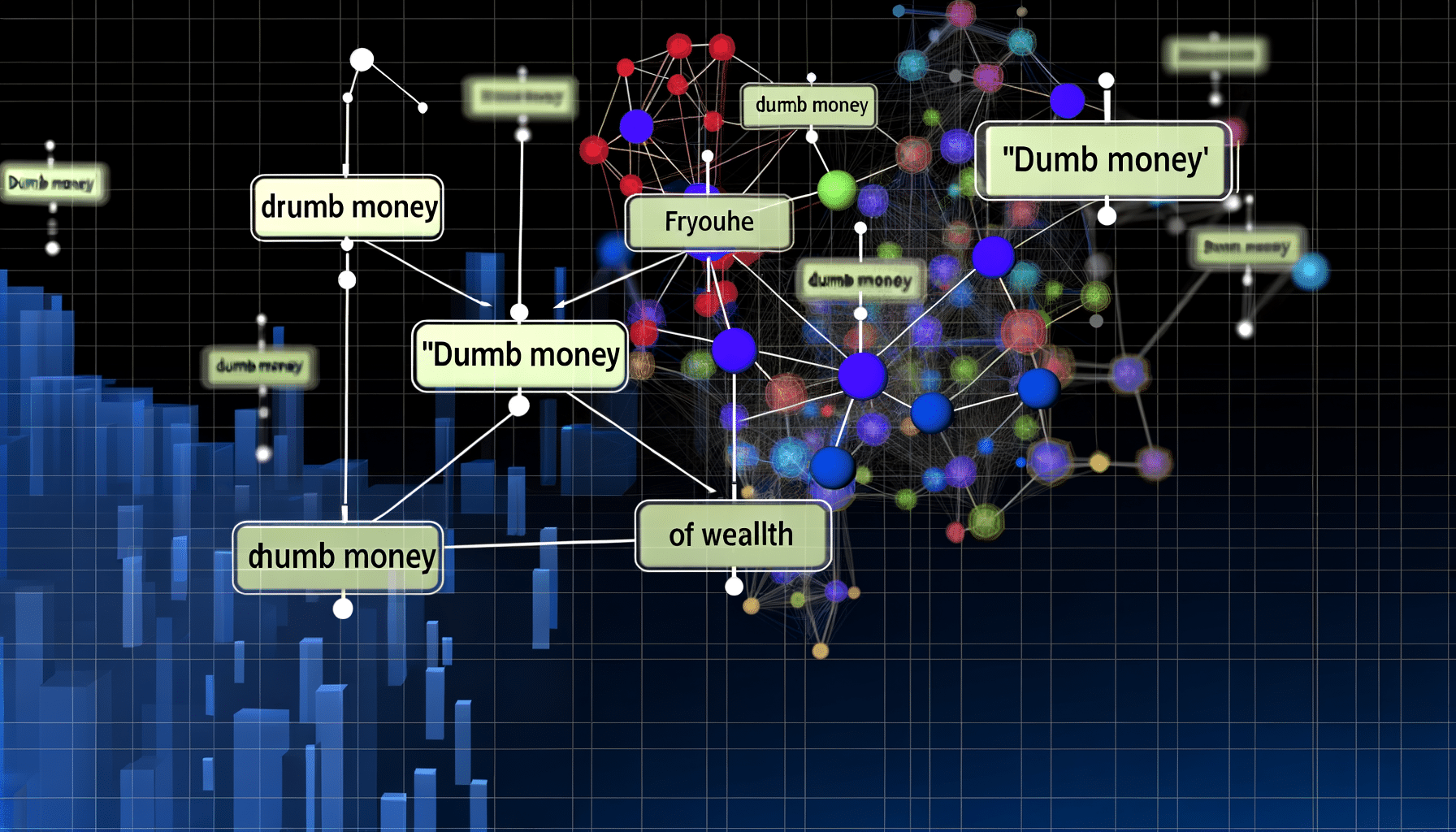 financial education, dumb money, wealth
 lifestyle illustration