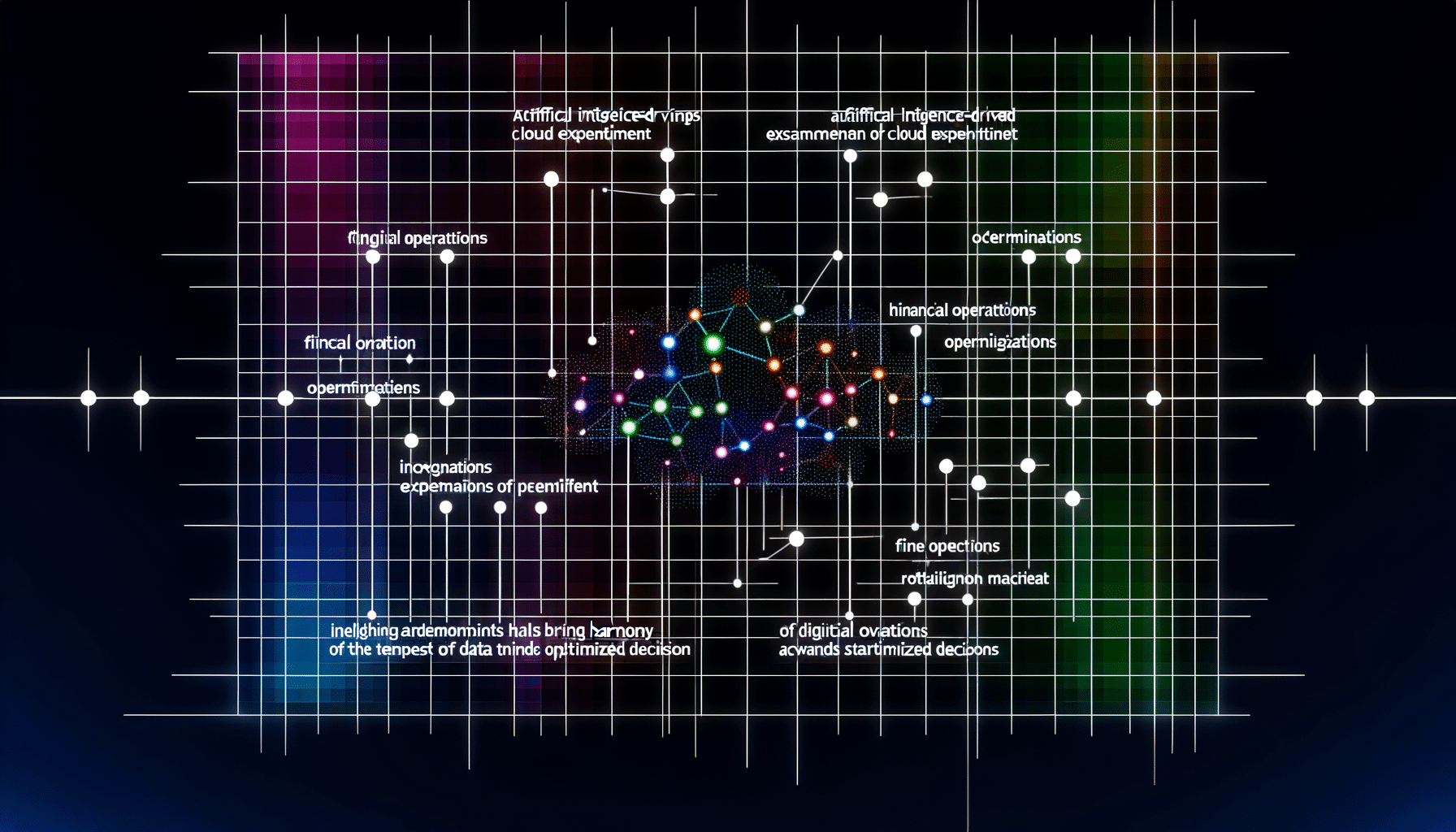 cloud spending, finops, cloud cost optimization
 AI technology illustration