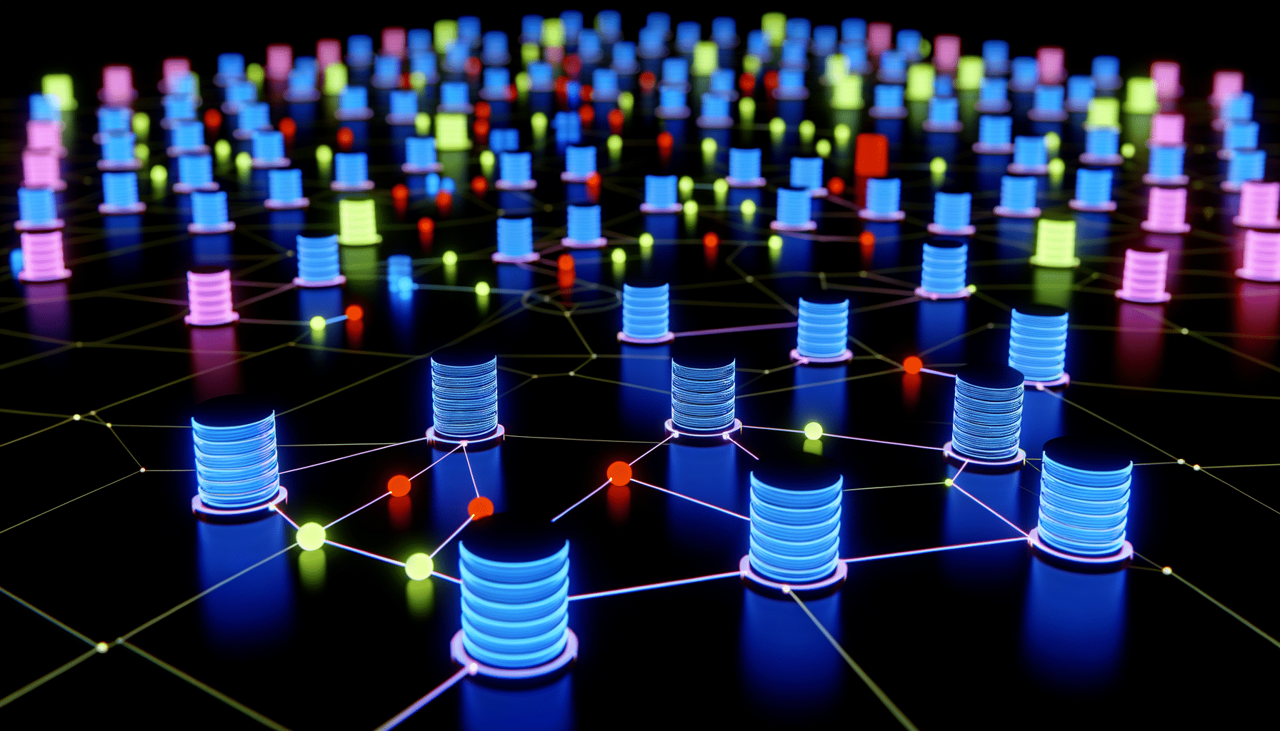 MariaDB, data replication, database
 AI technology illustration
