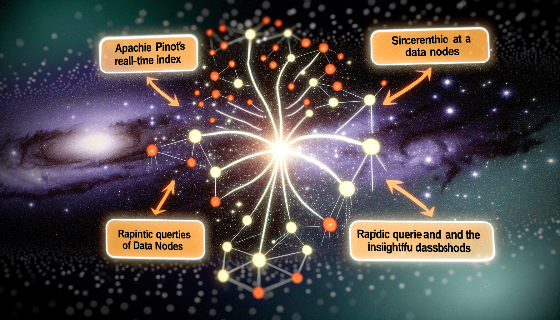 Apache Pinot, real-time analytics, star-tree index
 AI technology illustration