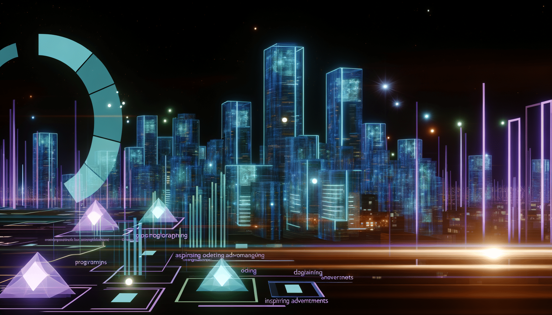 Future potential of programming, naming, code represented visually