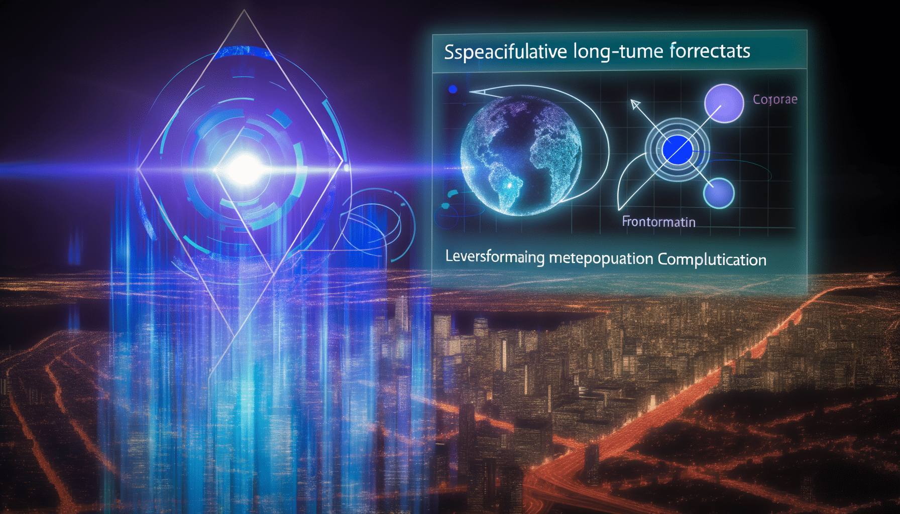 Future potential of geospatial data, Planetary Computer Pro, Azure
 represented visually