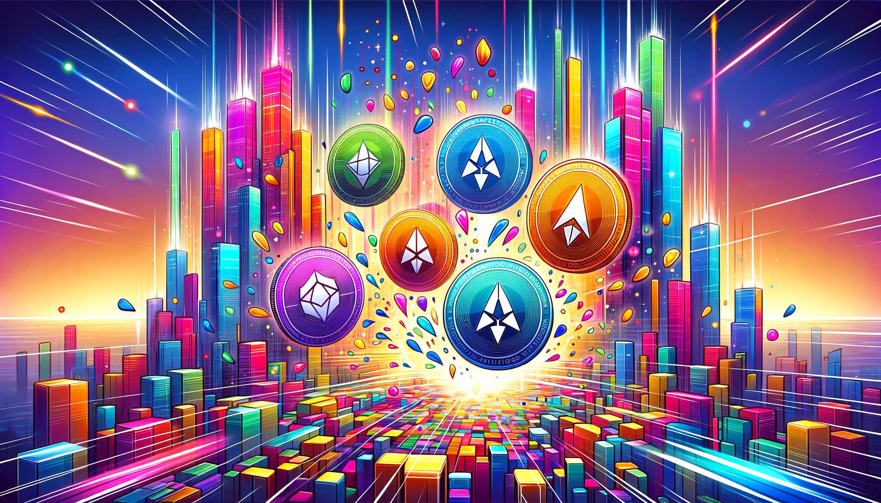 Eye-catching visual of Aptos APT and cryptocurrency vibes