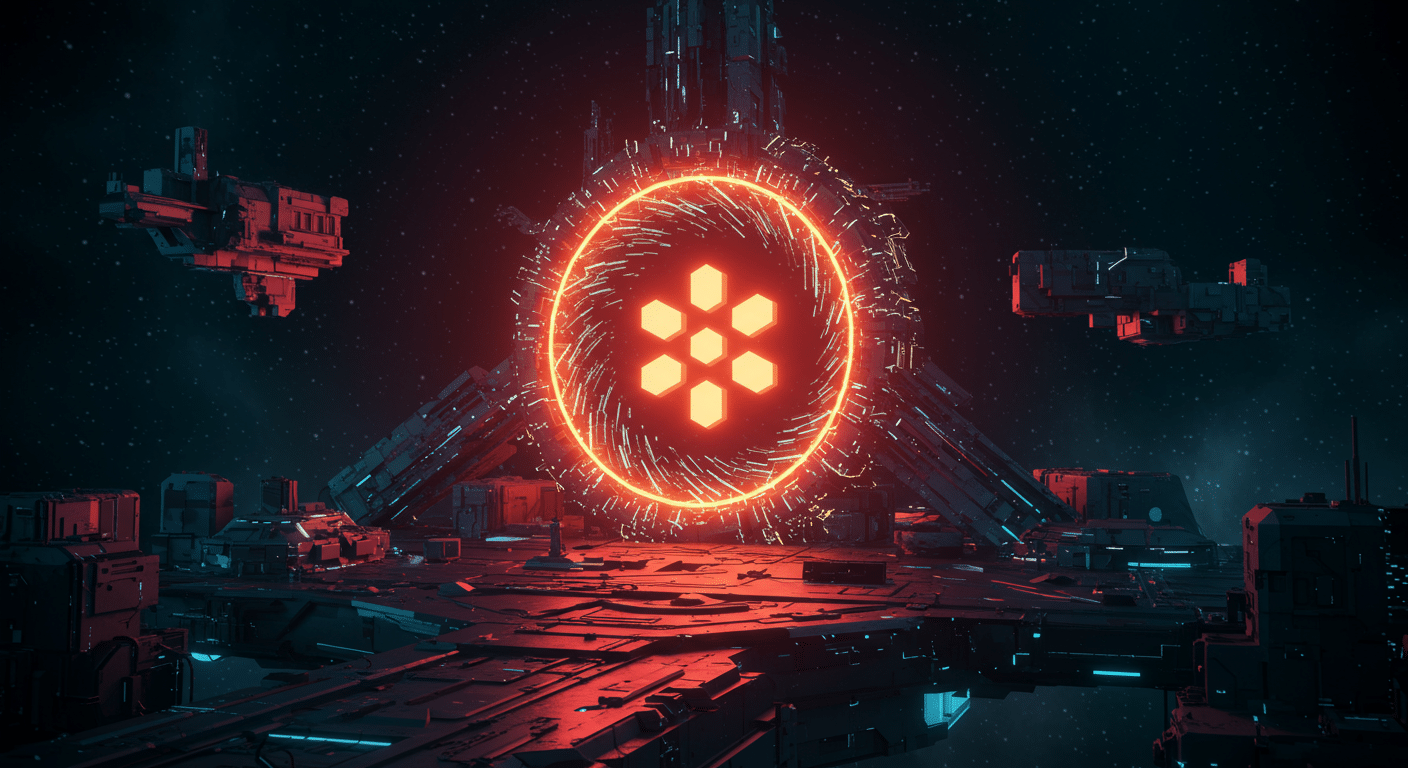 Eye-catching visual of SwissBorg, BNB Smart Chain, Meta-Exchange
 and  Metaverse vibes