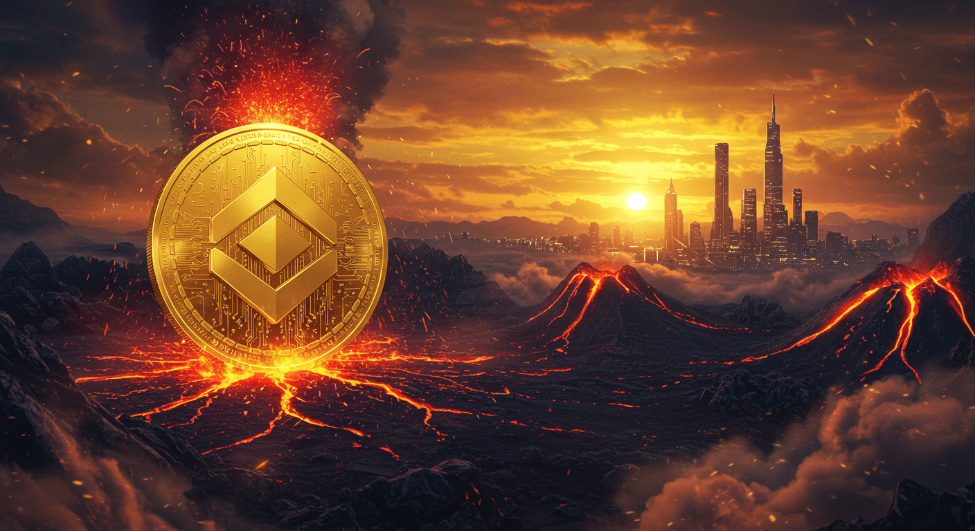 Eye-catching visual of ONDO and cryptocurrency vibes
