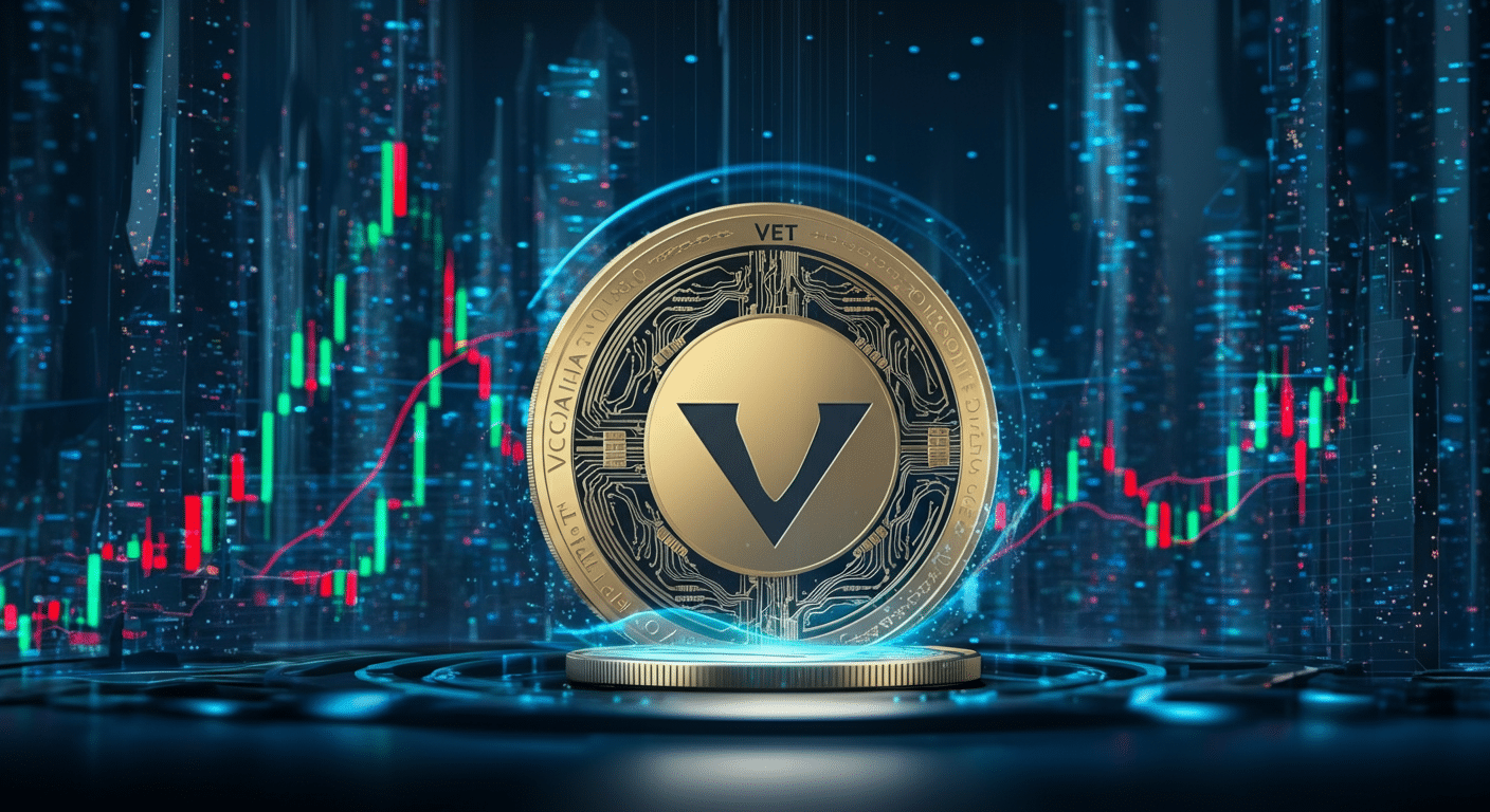 Future potential of VeChain VET represented visually
