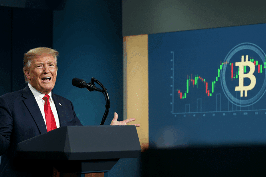 トランプ氏、ビットコイン支持表明！ドルへの圧力軽減を語る