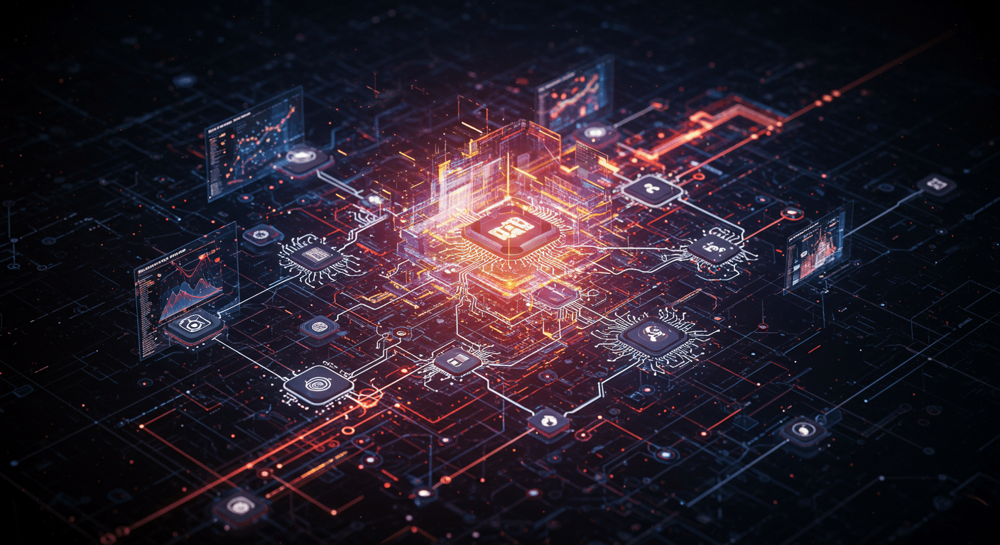 AI agents, customer experience, generative AI AI technology illustration