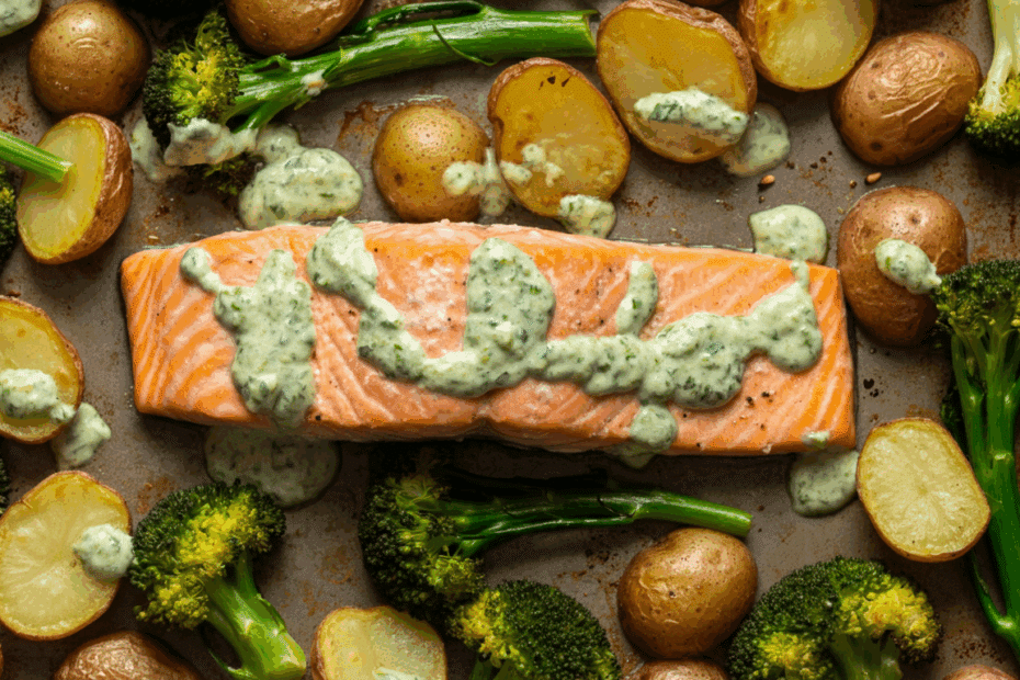 Cilantro Salmon Sensation: The Sheet Pan Dinner That Impresses