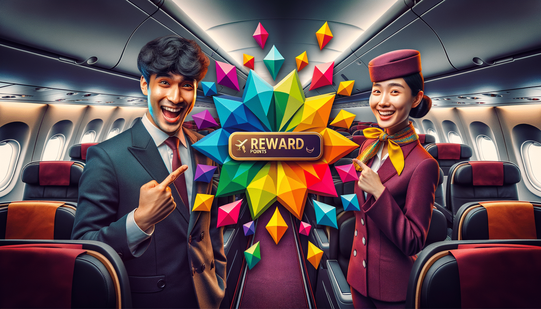 Eye-catching visual of Avios points, British Airways flights, reward seats
 and  lifestyle vibes