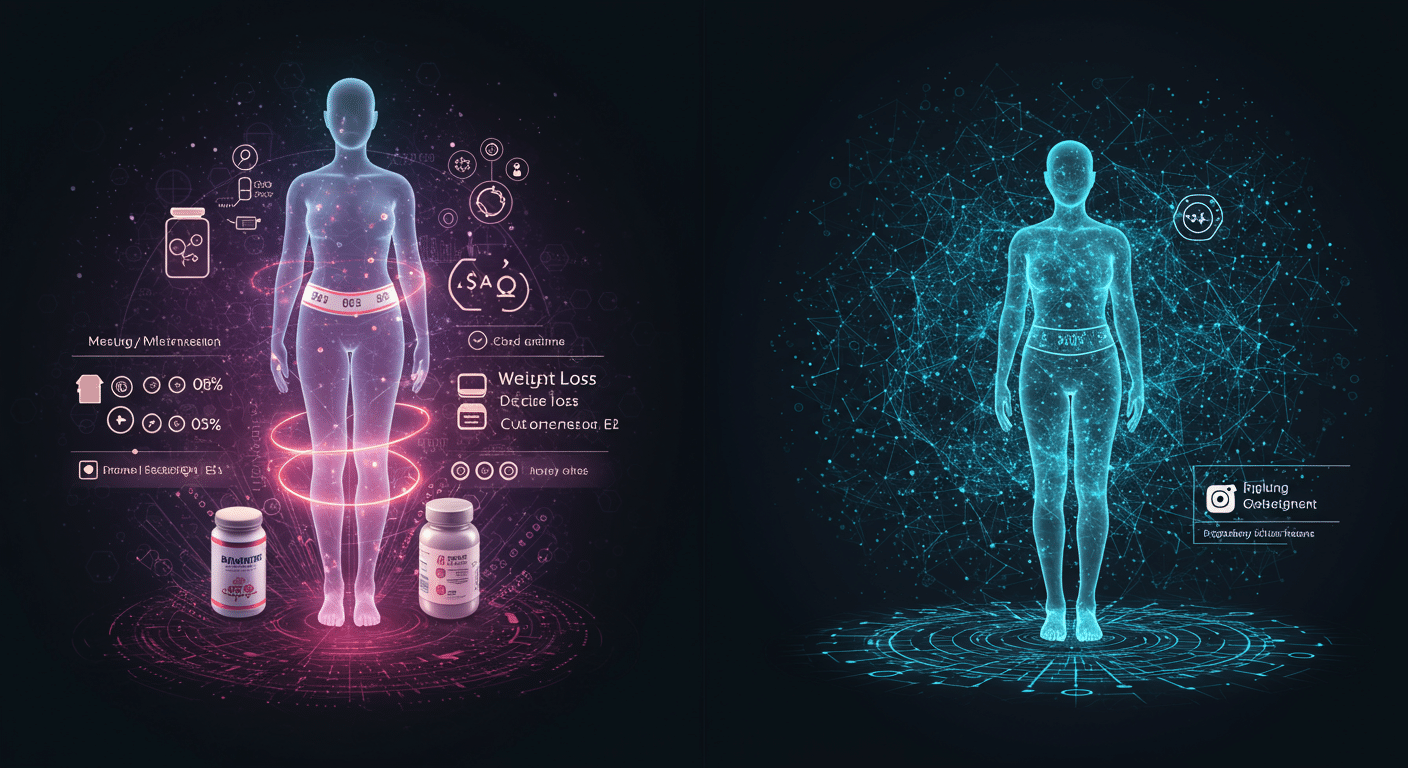 weight loss, dosage, supplements
 lifestyle illustration