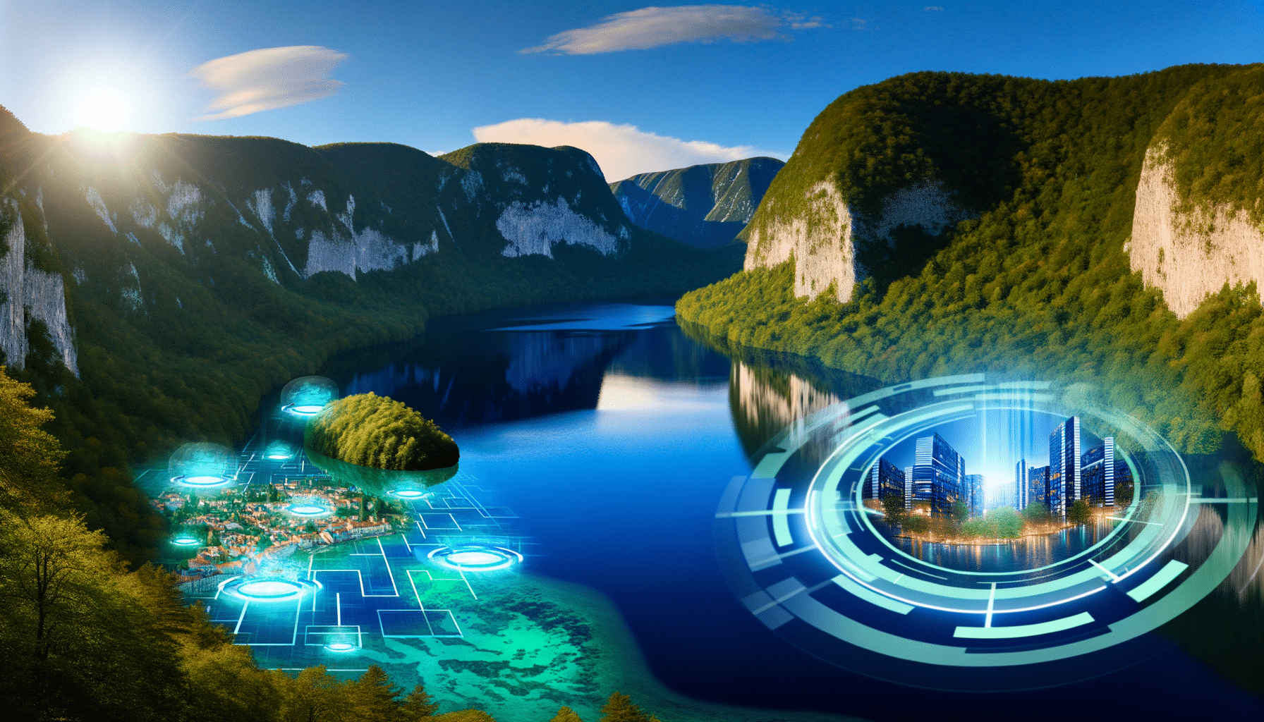 Future potential of Plitvice Lakes National Park, Croatia, luxury travel blog
 represented visually