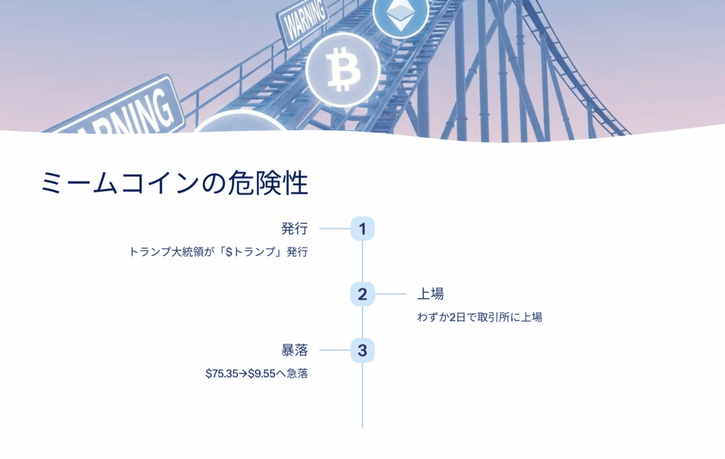 ミームコインの誘惑と危険――「$トランプ」の教訓