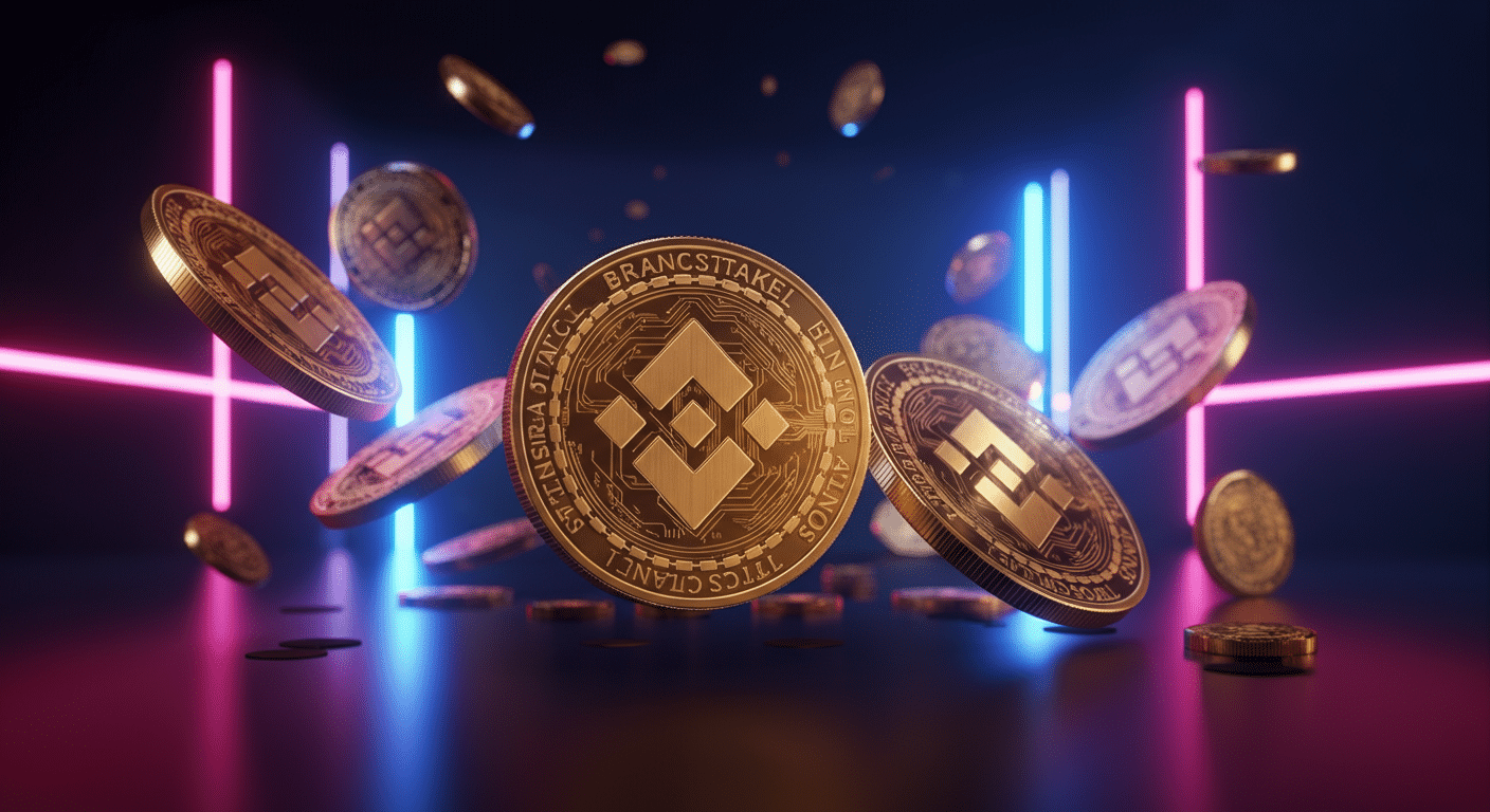 Eye-catching visual of Binance Staked SOL BNSOL and cryptocurrency vibes