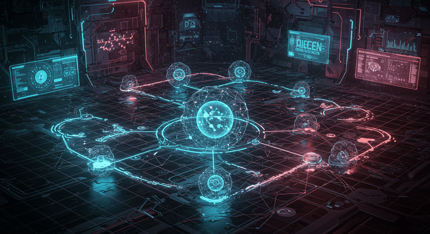 FLock.io, AIGEN Sciences, drug discovery
 Metaverse illustration