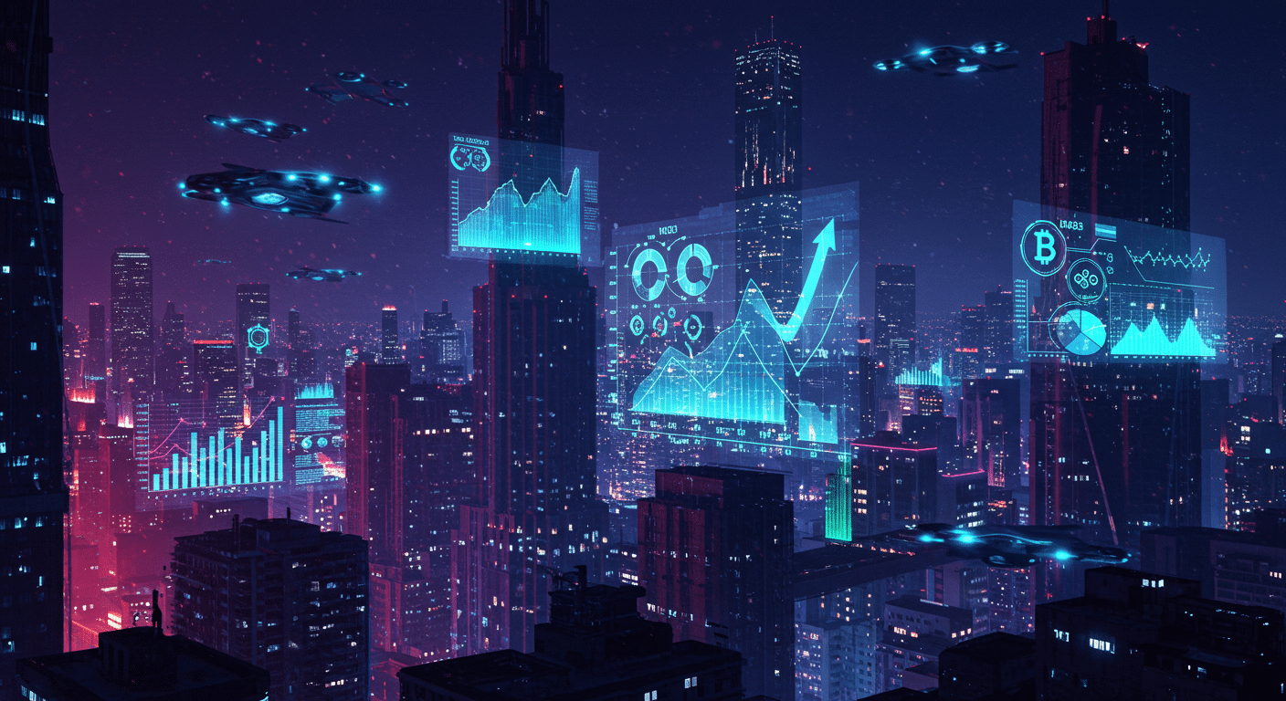 Future potential of Web3 projects, crypto PR, press releases
 represented visually