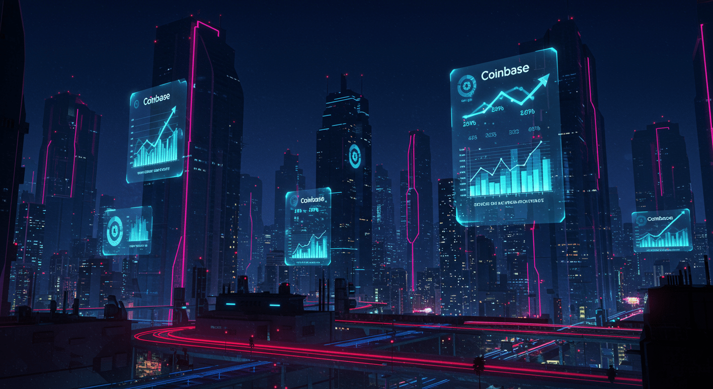 Future potential of Coinbase, bug bounty, smart contracts
 represented visually