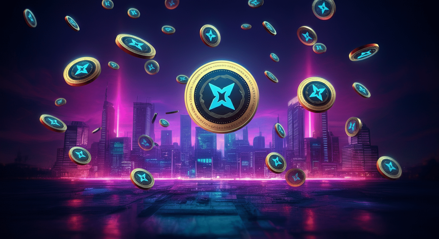 Eye-catching visual of NEXO and cryptocurrency vibes