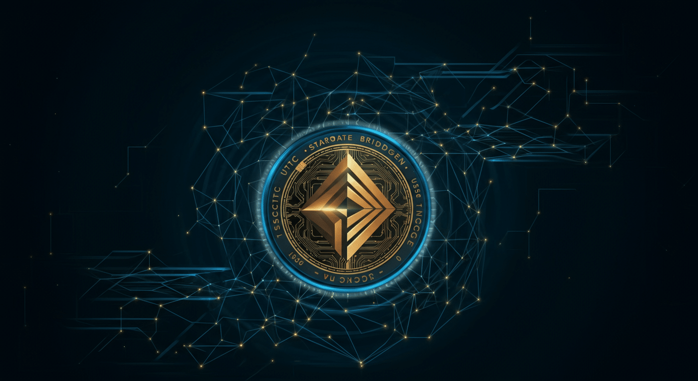 Stargate Bridged USDC (Berachain) USDC.E technology and blockchain network illustration