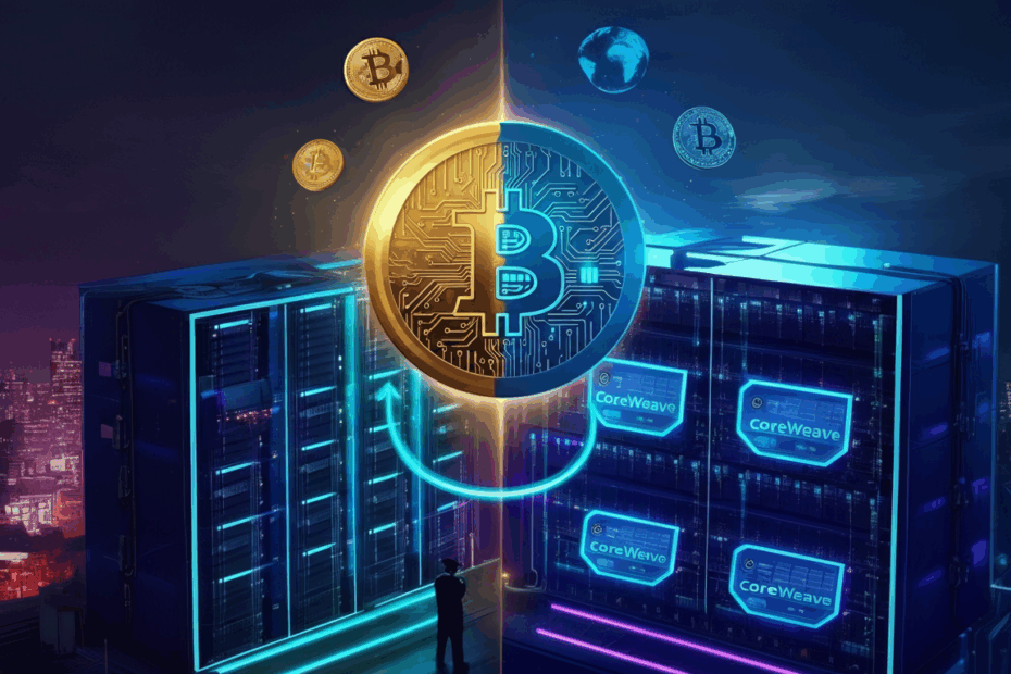 CoreWeave、90億ドルでCore Scientificを買収：ビットコインからAIへシフト