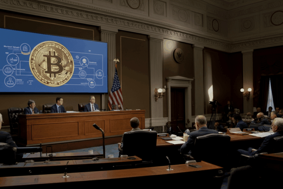 上院公聴会で明らかになった仮想通貨の神話と利害対立