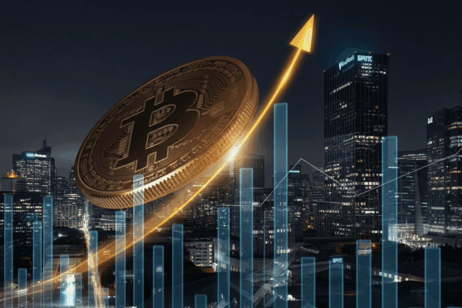 ビットコイン、新高値！企業による大量購入で11万2000ドル突破！