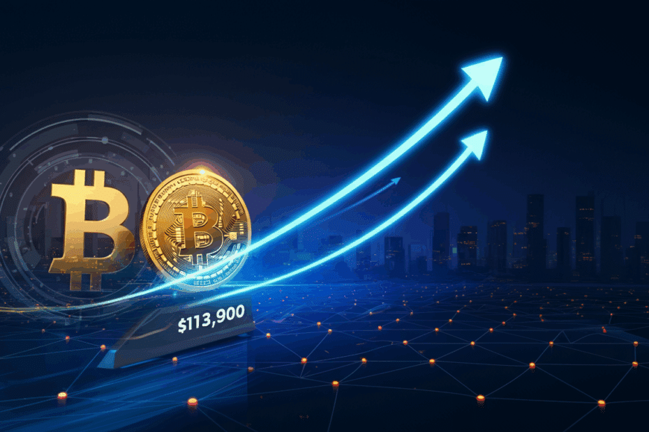 ビットコイン、ついに新高値！113,900ドル到達の衝撃と普及加速の背景
