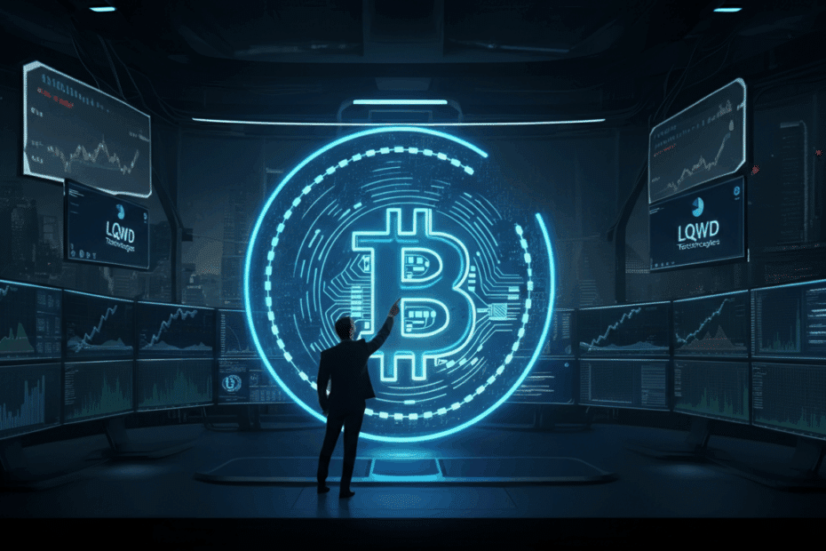 LQWD、Bitcoin保有量を大幅増加！54.6%のBTC年間利回り達成