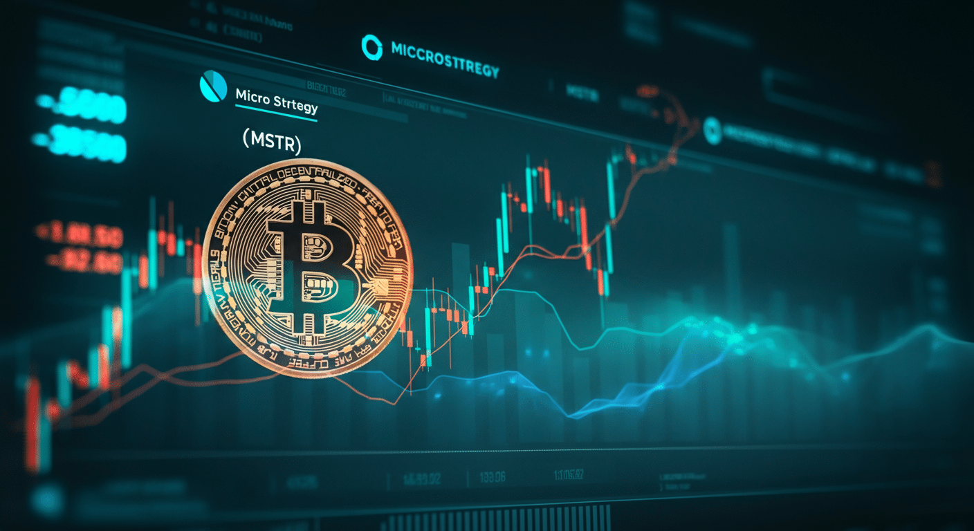 ビットコインとMSTRの最高値予測：数学的アプローチ