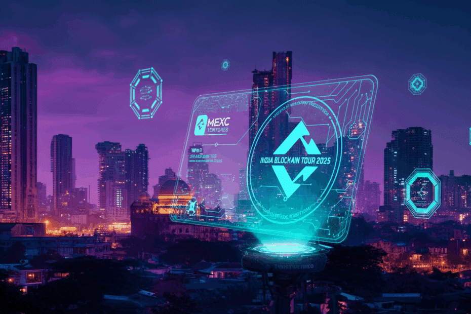 MEXC Ventures Fuels India's Web3 Revolution: Blockchain Tour 2025